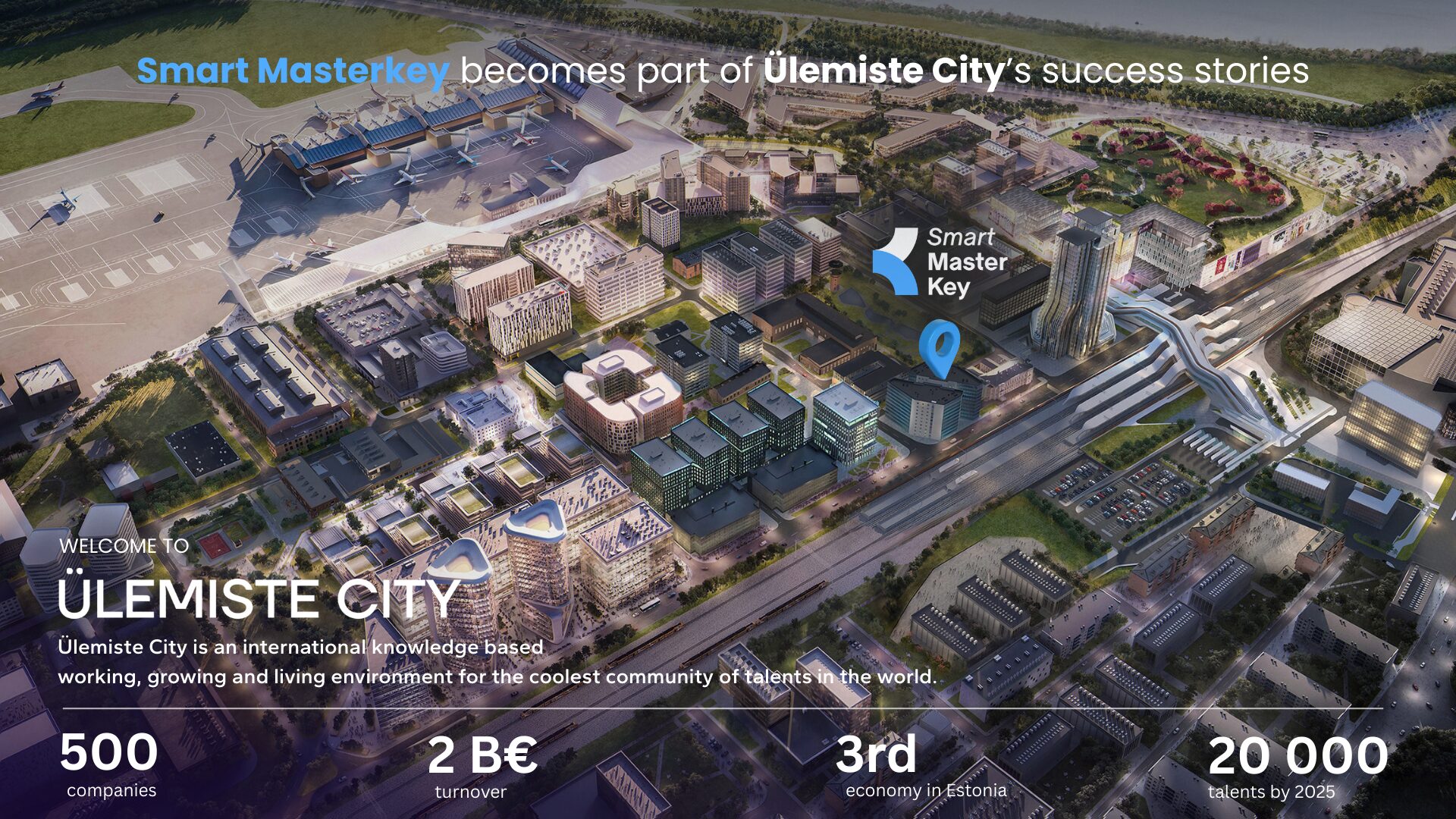 Smart MasterKey is part of Ülemiste City’s success stories